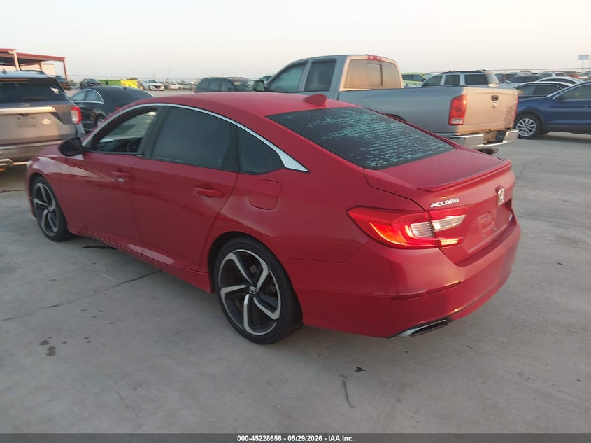 2019 Honda Accord VIN 1HGCV1F38KA062993 IAAI salvage auction — HAIL, Original (Texas), sold $9,000 on 2026-08-28 (photo 3)