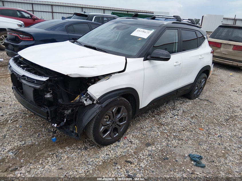 2024 Kia Seltos VIN KNDEU2AA3R7655271 IAAI salvage auction — FRONT END, Salvage Title, sold $8,750 on 2026-07-09 (photo 2)