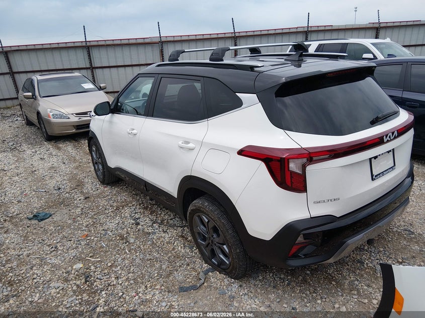 2024 Kia Seltos VIN KNDEU2AA3R7655271 IAAI salvage auction — FRONT END, Salvage Title, sold $8,750 on 2026-07-09 (photo 3)