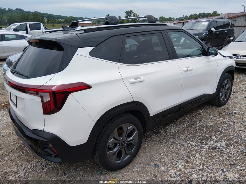 2024 Kia Seltos VIN KNDEU2AA3R7655271 IAAI salvage auction — FRONT END, Salvage Title, sold $8,750 on 2026-07-09 (photo 4)