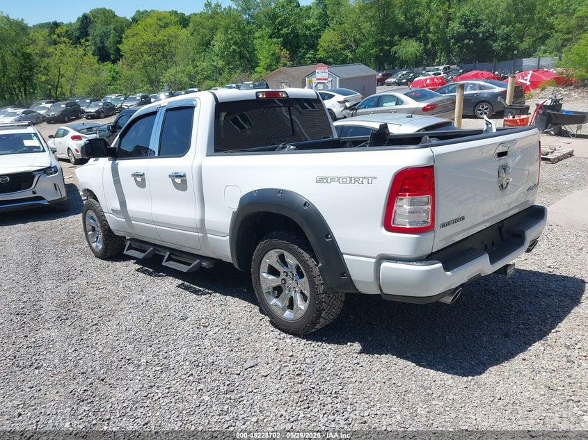 2021 Ram 1500 VIN 1C6SRFBT7MN697921 IAAI salvage auction — FRONT END, Salvage (Pennsylvania), sold $11,850 on 2026-09-01 (photo 3)