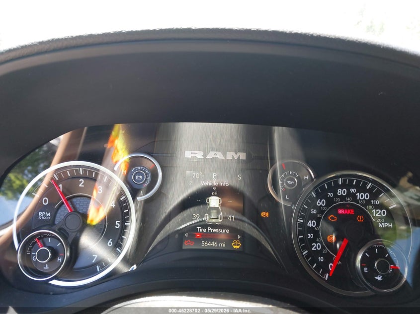 2021 Ram 1500 VIN 1C6SRFBT7MN697921 IAAI salvage auction — FRONT END, Salvage (Pennsylvania), sold $11,850 on 2026-09-01 (photo 7)
