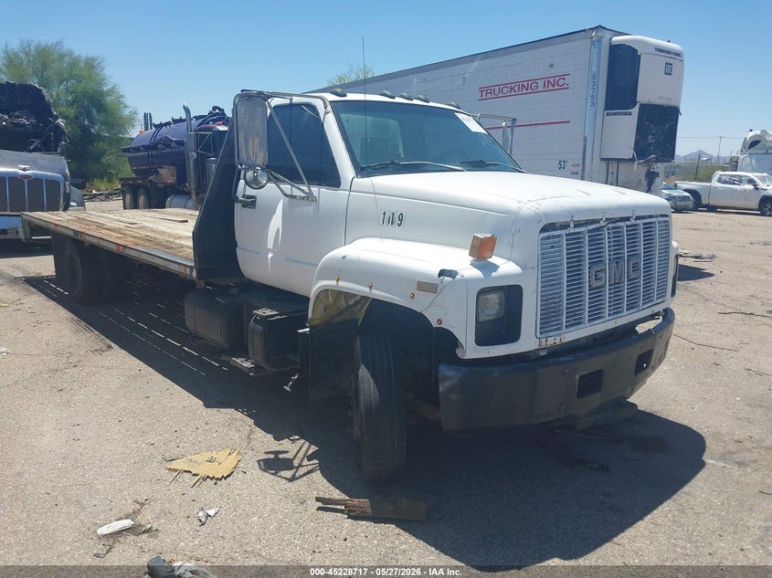 1993 Gmc Topkick VIN 1GDJ6H1P1PJ507132 IAAI salvage auction — FRONT END, Clear (Arizona), sold $400 on 2026-07-09 (photo 1)