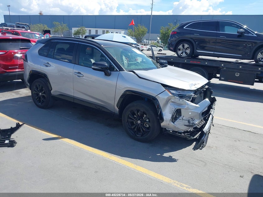 2025 Toyota VIN JTME6RFV0SJ066038 IAAI salvage auction — FRONT END, Salvage (California), sold $17,300 on 2026-07-20 (photo 1)
