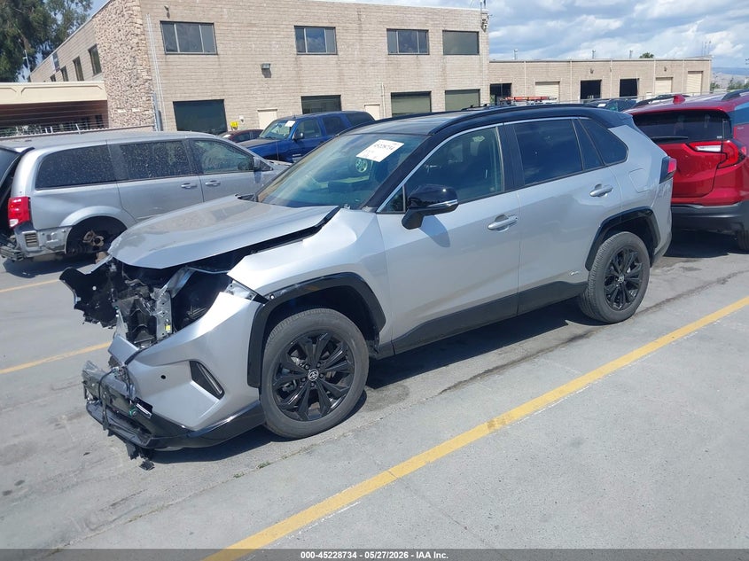 2025 Toyota VIN JTME6RFV0SJ066038 IAAI salvage auction — FRONT END, Salvage (California), sold $17,300 on 2026-07-20 (photo 2)