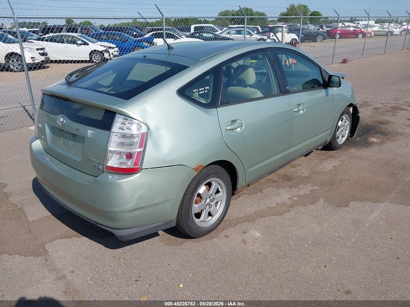 2006 Toyota Prius VIN JTDKB20U163133312 IAAI salvage auction — FRONT END, Prior Salvage (Minnesota), sold $275 on 2026-07-20 (photo 4)