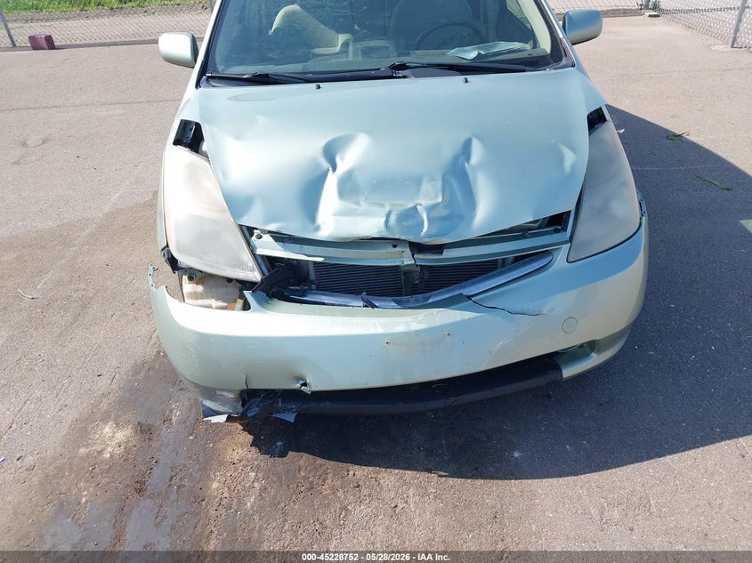 2006 Toyota Prius VIN JTDKB20U163133312 IAAI salvage auction — FRONT END, Prior Salvage (Minnesota), sold $275 on 2026-07-20 (photo 6)