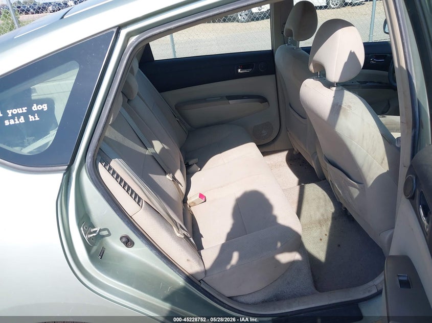 2006 Toyota Prius VIN JTDKB20U163133312 IAAI salvage auction — FRONT END, Prior Salvage (Minnesota), sold $275 on 2026-07-20 (photo 8)