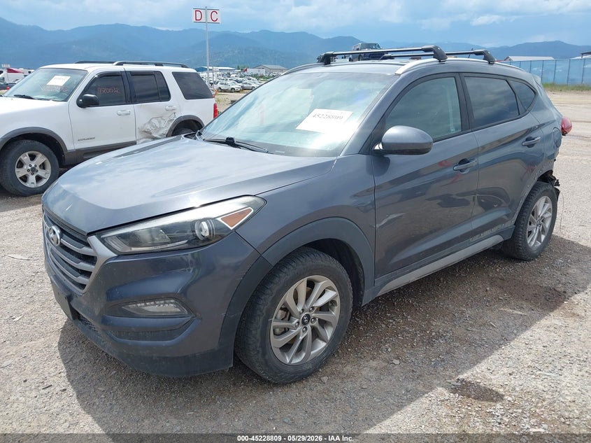 2017 Hyundai Tucson VIN KM8J3CA40HU281134 IAAI salvage auction — LEFT REAR, Salvage Title, sold $1,300 on 2026-07-29 (photo 2)