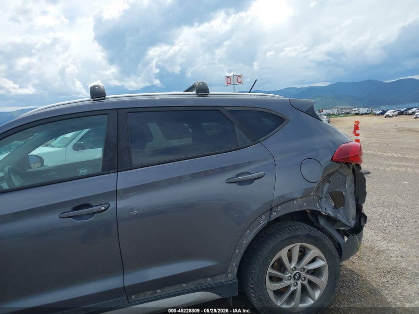 2017 Hyundai Tucson VIN KM8J3CA40HU281134 IAAI salvage auction — LEFT REAR, Salvage Title, sold $1,300 on 2026-07-29 (photo 6)