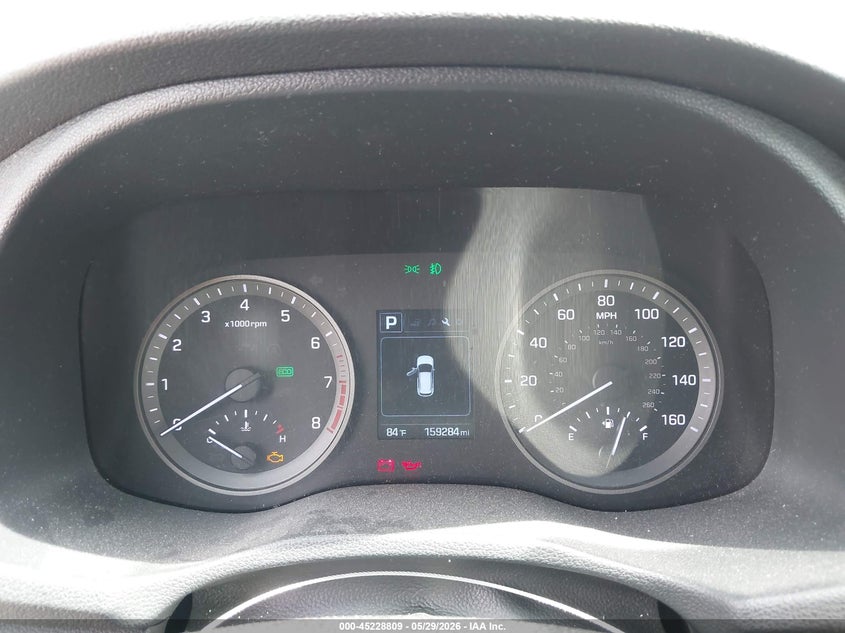 2017 Hyundai Tucson VIN KM8J3CA40HU281134 IAAI salvage auction — LEFT REAR, Salvage Title, sold $1,300 on 2026-07-29 (photo 7)