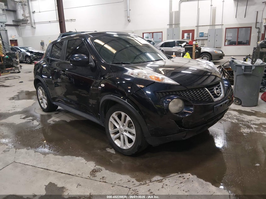 2011 Nissan Juke VIN JN8AF5MV9BT027998 IAAI salvage auction — FRONT END, Salvage (Idaho), sold $1,025 on 2026-07-10 (photo 1)