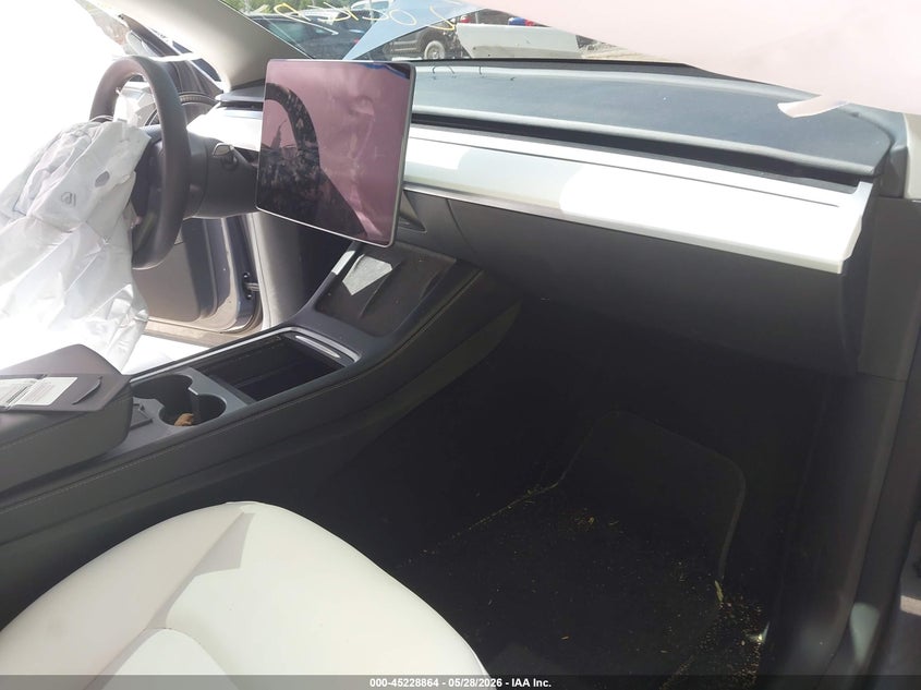 2023 Tesla Model y VIN 7SAYGDEE6PF894207 IAAI salvage auction — FRONT END, Salvage Title, sold $525 on 2026-07-23 (photo 5)