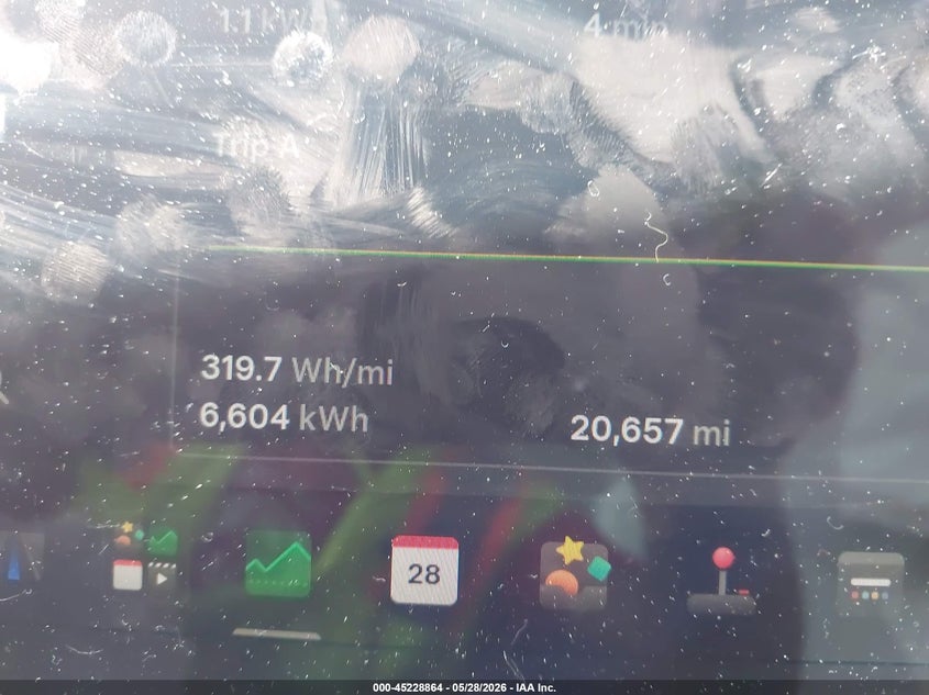 2023 Tesla Model y VIN 7SAYGDEE6PF894207 IAAI salvage auction — FRONT END, Salvage Title, sold $525 on 2026-07-23 (photo 7)