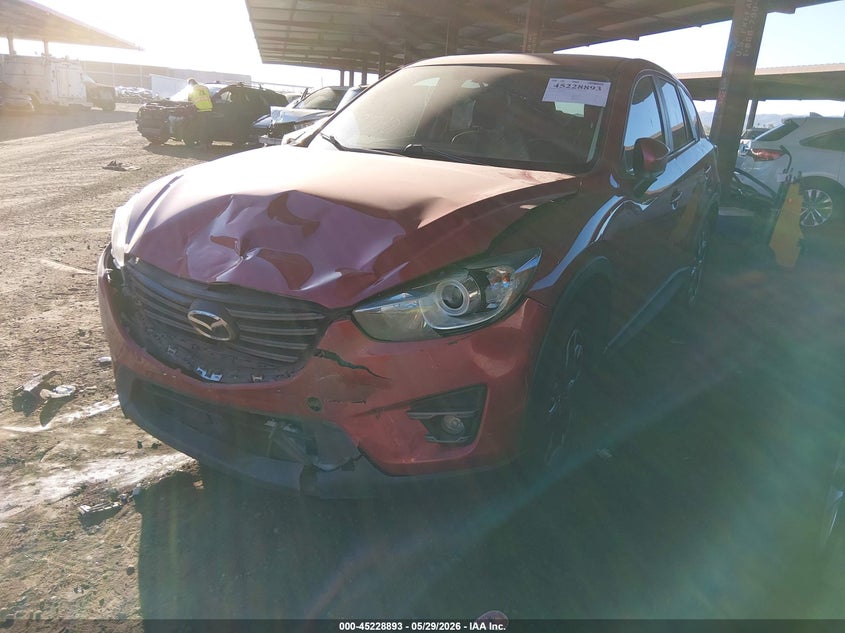 2016 Mazda Cx-5 VIN JM3KE2DY7G0802780 IAAI salvage auction — FRONT END, Salvage Title, sold $2,650 on 2026-07-28 (photo 2)