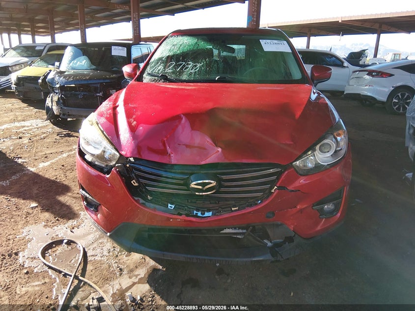 2016 Mazda Cx-5 VIN JM3KE2DY7G0802780 IAAI salvage auction — FRONT END, Salvage Title, sold $2,650 on 2026-07-28 (photo 6)