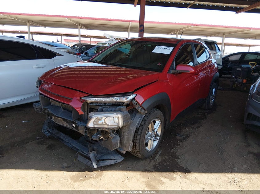 2019 Hyundai Kona VIN KM8K12AA7KU229260 IAAI salvage auction — FRONT END, Salvage Title, sold $1,400 on 2026-07-14 (photo 2)