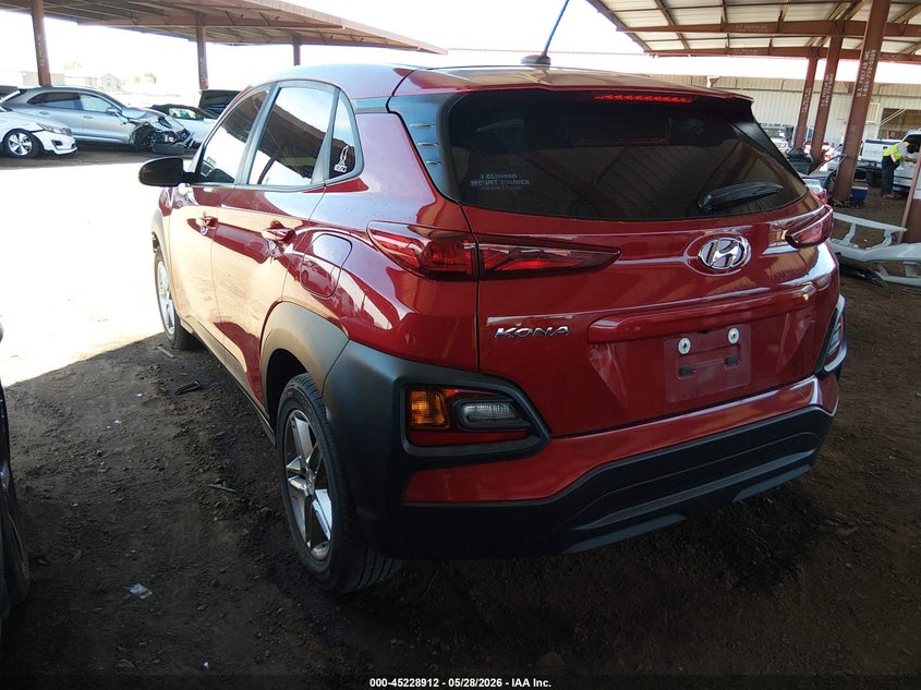 2019 Hyundai Kona VIN KM8K12AA7KU229260 IAAI salvage auction — FRONT END, Salvage Title, sold $1,400 on 2026-07-14 (photo 3)