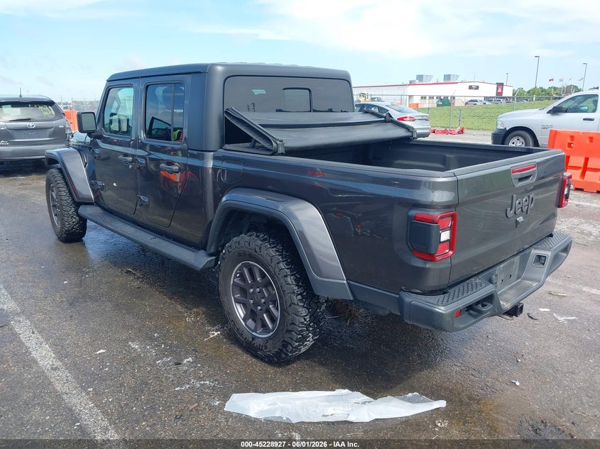 2021 Jeep Gladiator VIN 1C6HJTAG9ML532551 IAAI salvage auction — RIGHT FRONT, Salvage (Illinois), sold $13,675 on 2026-07-28 (photo 3)