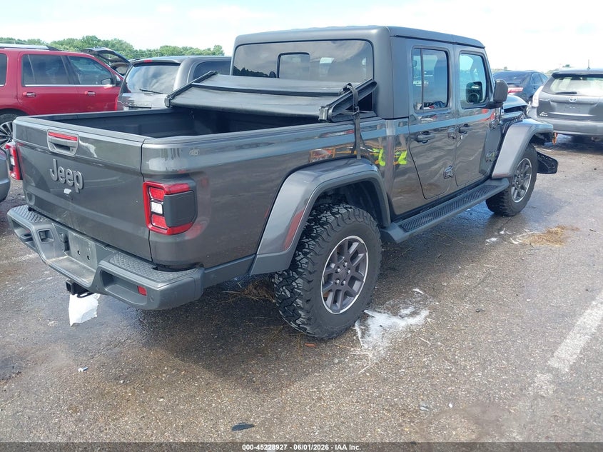 2021 Jeep Gladiator VIN 1C6HJTAG9ML532551 IAAI salvage auction — RIGHT FRONT, Salvage (Illinois), sold $13,675 on 2026-07-28 (photo 4)