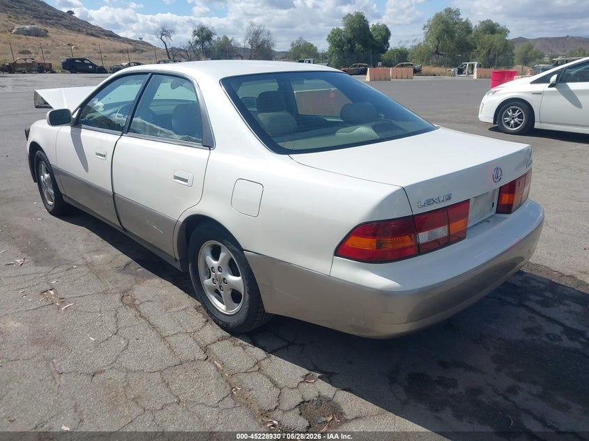 1999 Lexus ES VIN JT8BF28G8X0198369 IAAI salvage auction — FRONT END, Salvage (California), sold $525 on 2026-07-28 (photo 3)