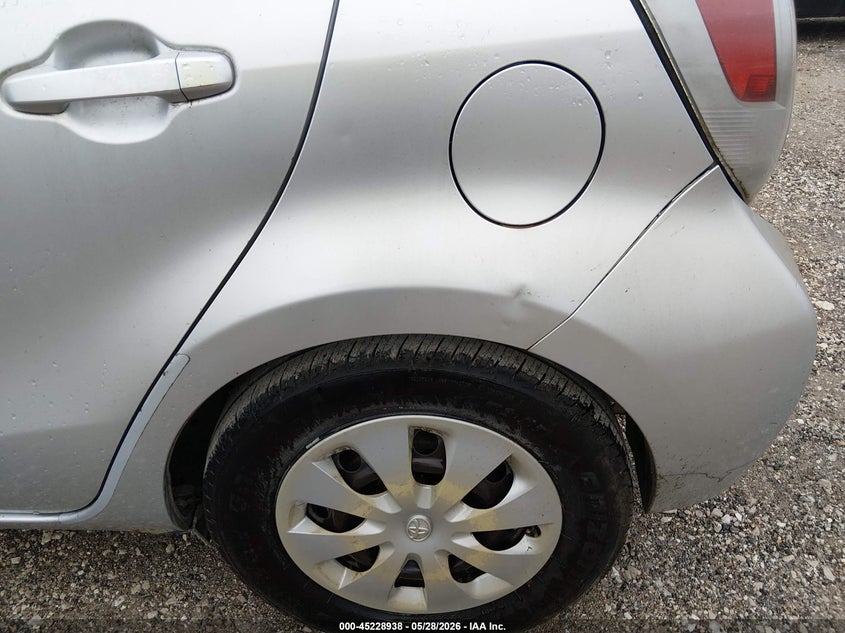 2012 Toyota Prius c VIN JTDKDTB35C1501244 IAAI salvage auction — HAIL, Clear (Missouri), sold $950 on 2026-07-06 (photo 6)