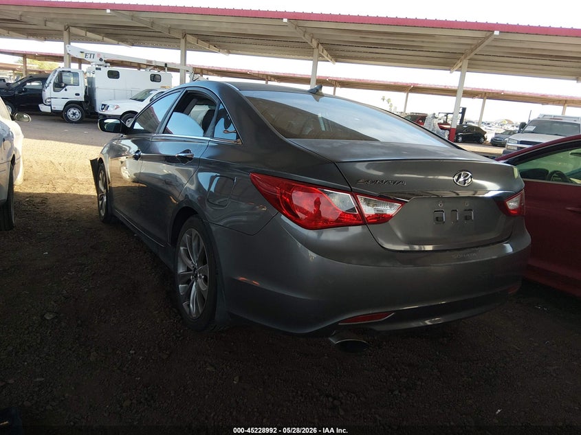 2013 Hyundai Sonata VIN 5NPEC4AC0DH565936 IAAI salvage auction — FRONT END, Salvage (Arizona), sold $1,100 on 2026-07-14 (photo 3)