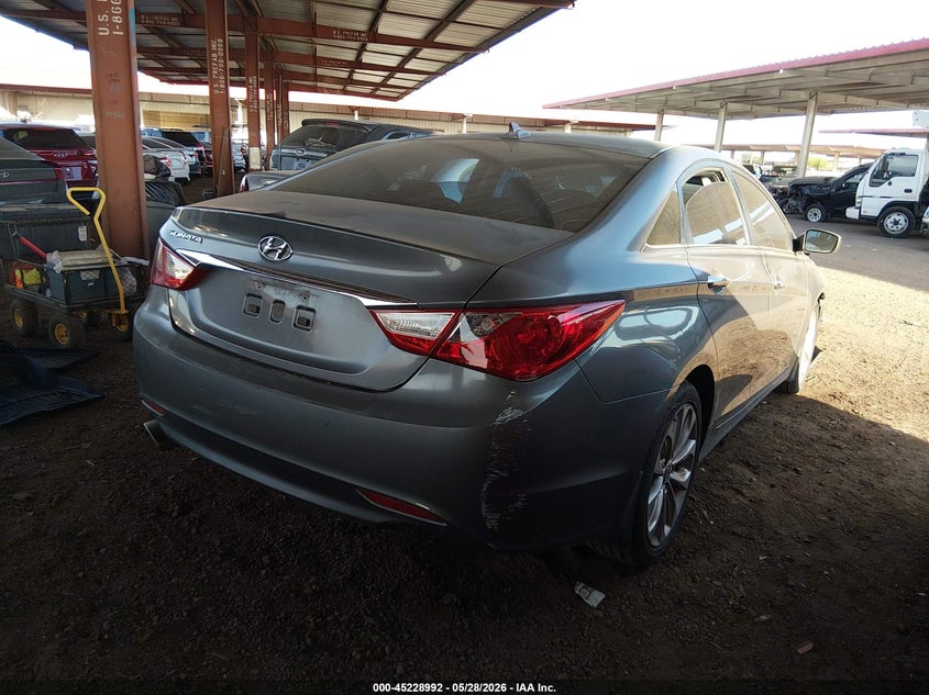 2013 Hyundai Sonata VIN 5NPEC4AC0DH565936 IAAI salvage auction — FRONT END, Salvage (Arizona), sold $1,100 on 2026-07-14 (photo 4)