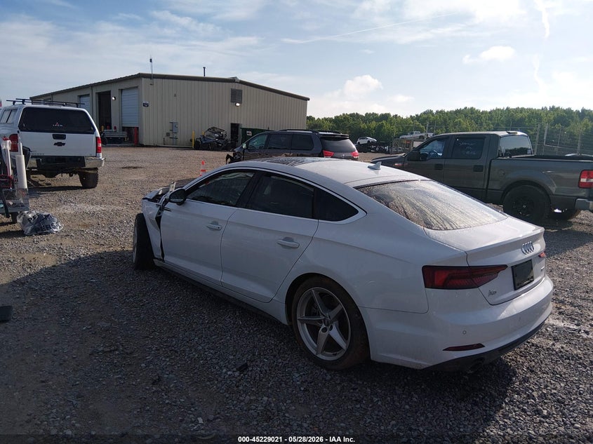 2019 Audi A5 VIN WAUENCF57KA098658 IAAI salvage auction — FRONT END, Salvage (Alabama), sold $725 on 2026-07-06 (photo 3)