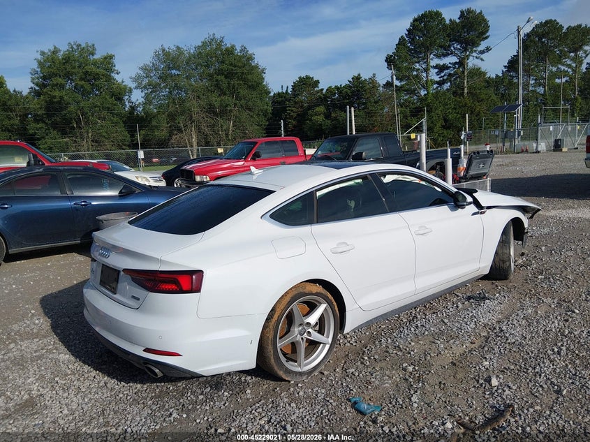 2019 Audi A5 VIN WAUENCF57KA098658 IAAI salvage auction — FRONT END, Salvage (Alabama), sold $725 on 2026-07-06 (photo 4)