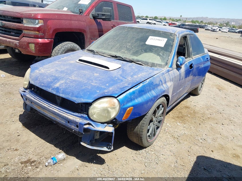 2002 Subaru Impreza VIN JF1GD29692G516668 IAAI salvage auction — NORMAL WEAR, Clear-Dealer Only (Arizona), sold $325 on 2026-07-14 (photo 2)