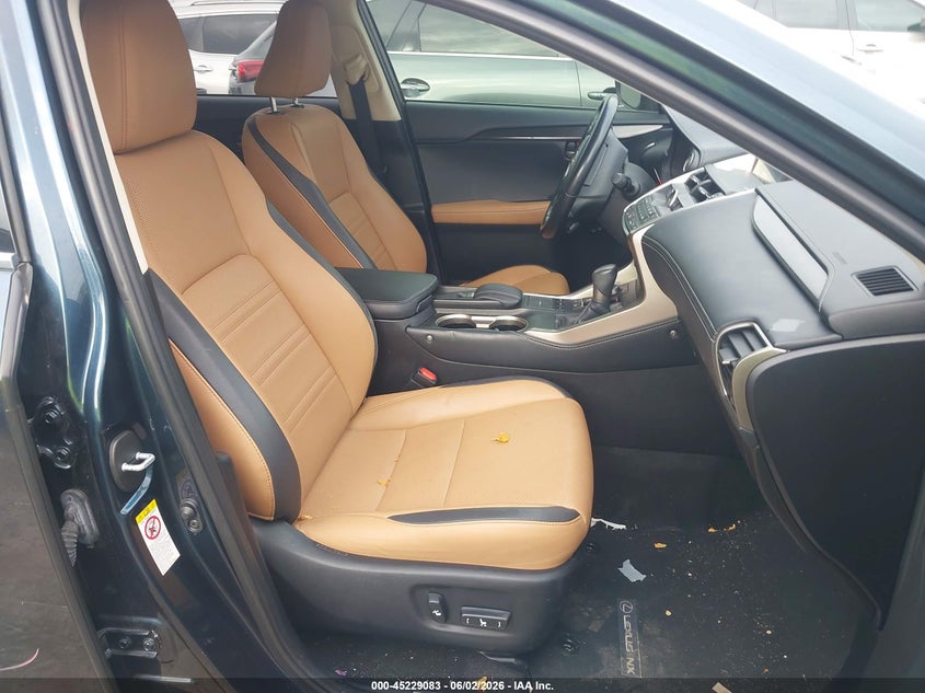 2015 Lexus Nx VIN JTJYARBZ4F2013702 IAAI salvage auction — RIGHT FRONT, Original (Texas), sold $6,150 on 2026-07-14 (photo 5)