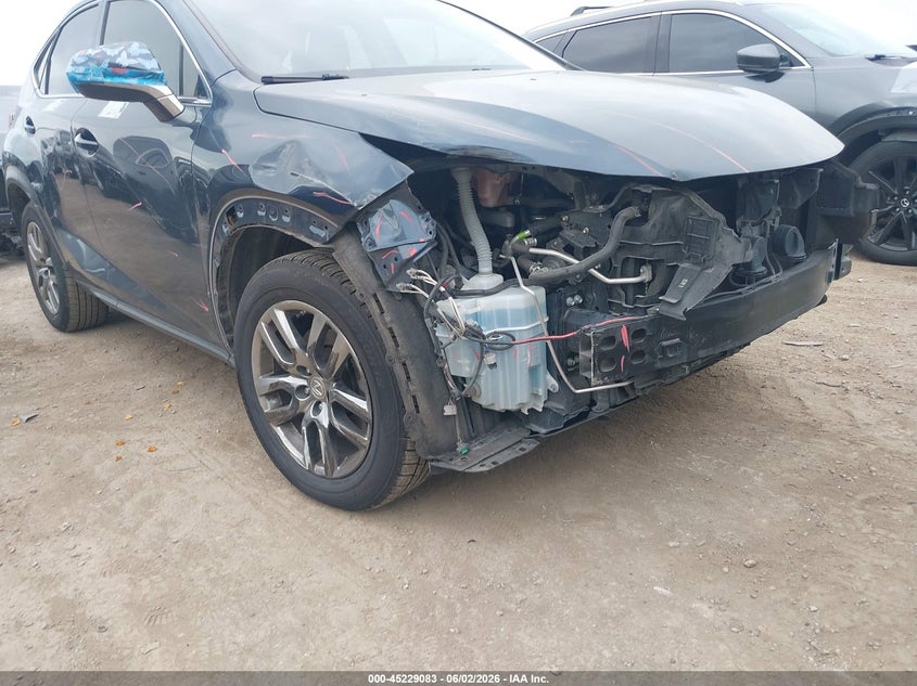 2015 Lexus Nx VIN JTJYARBZ4F2013702 IAAI salvage auction — RIGHT FRONT, Original (Texas), sold $6,150 on 2026-07-14 (photo 6)