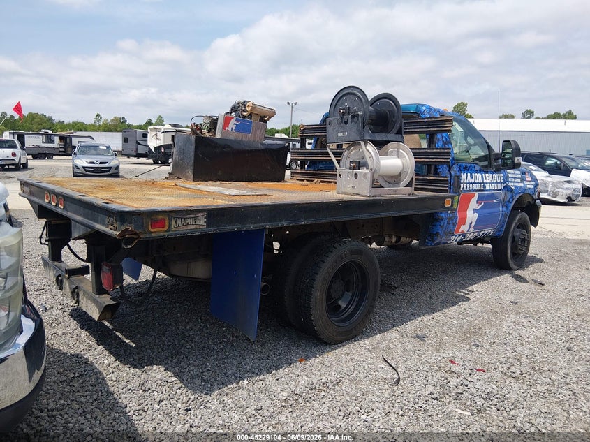 2001 Ford F-450 VIN 1FDXF46S91EB70192 IAAI salvage auction — SIDE, Salvage (Missouri), sold $500 on 2026-07-07 (photo 4)