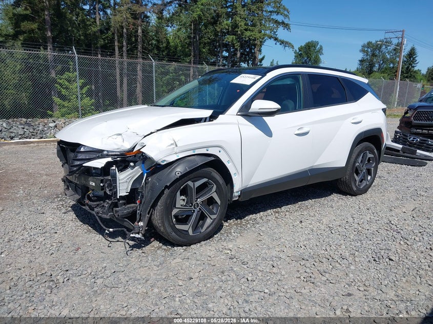 2022 Hyundai Tucson VIN KM8JFCA18NU027681 IAAI salvage auction — FRONT END, Bill Of Sale (Washington), sold $8,100 on 2026-08-22 (photo 2)