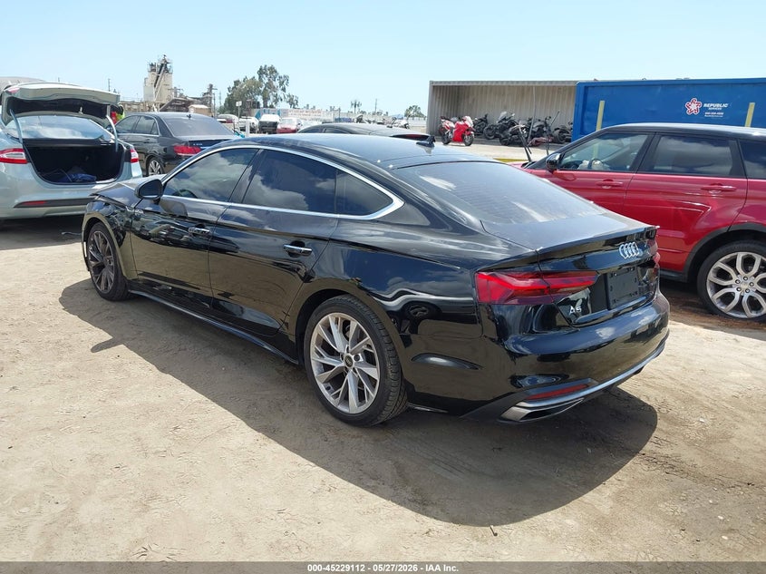 2023 Audi VIN WAUCBCF50PA048854 IAAI salvage auction — FRONT END, Salvage (California), sold $13,050 on 2026-07-29 (photo 3)