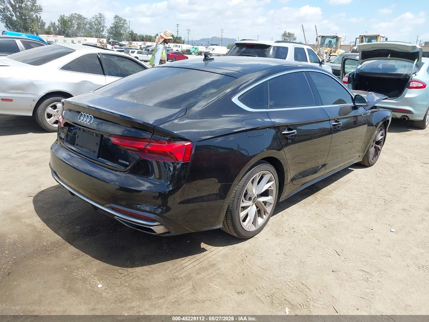 2023 Audi VIN WAUCBCF50PA048854 IAAI salvage auction — FRONT END, Salvage (California), sold $13,050 on 2026-07-29 (photo 4)