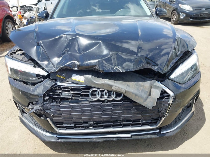 2023 Audi VIN WAUCBCF50PA048854 IAAI salvage auction — FRONT END, Salvage (California), sold $13,050 on 2026-07-29 (photo 6)