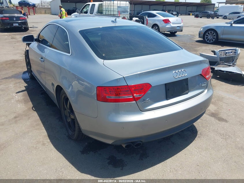 2011 Audi A5 VIN WAULFAFR2BA014807 IAAI salvage auction — FRONT END, Salvage (California), sold $775 on 2026-07-08 (photo 3)