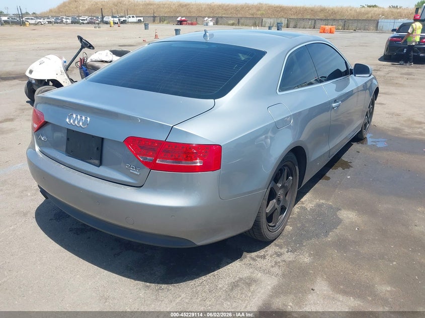 2011 Audi A5 VIN WAULFAFR2BA014807 IAAI salvage auction — FRONT END, Salvage (California), sold $775 on 2026-07-08 (photo 4)