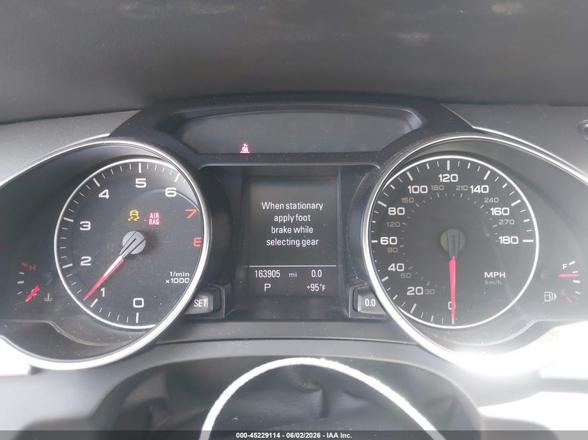2011 Audi A5 VIN WAULFAFR2BA014807 IAAI salvage auction — FRONT END, Salvage (California), sold $775 on 2026-07-08 (photo 7)