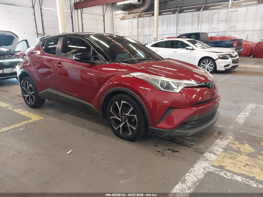 2019 Toyota C-hr VIN NMTKHMBX6KR098050 IAAI salvage auction — LEFT FRONT, Salvage (Oregon), sold $3,400 on 2026-07-23 (photo 1)