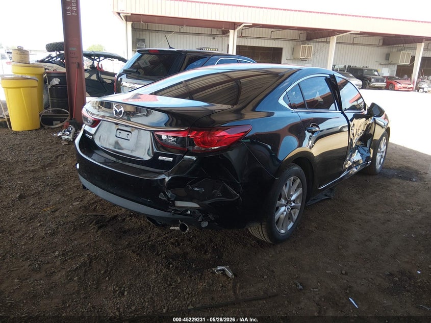 2016 Mazda 6 VIN JM1GJ1U51G1436643 IAAI salvage auction — SIDE, Salvage Title, sold $1,500 on 2026-07-12 (photo 6)