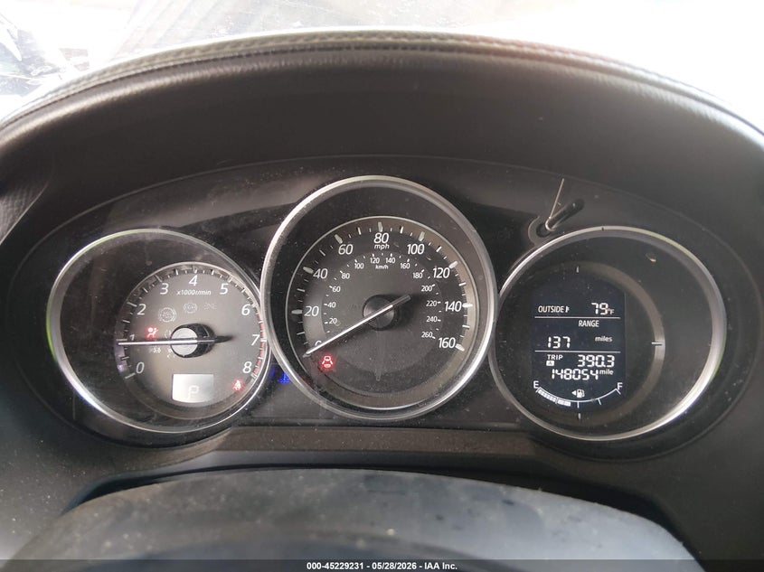 2016 Mazda 6 VIN JM1GJ1U51G1436643 IAAI salvage auction — SIDE, Salvage Title, sold $1,500 on 2026-07-12 (photo 7)