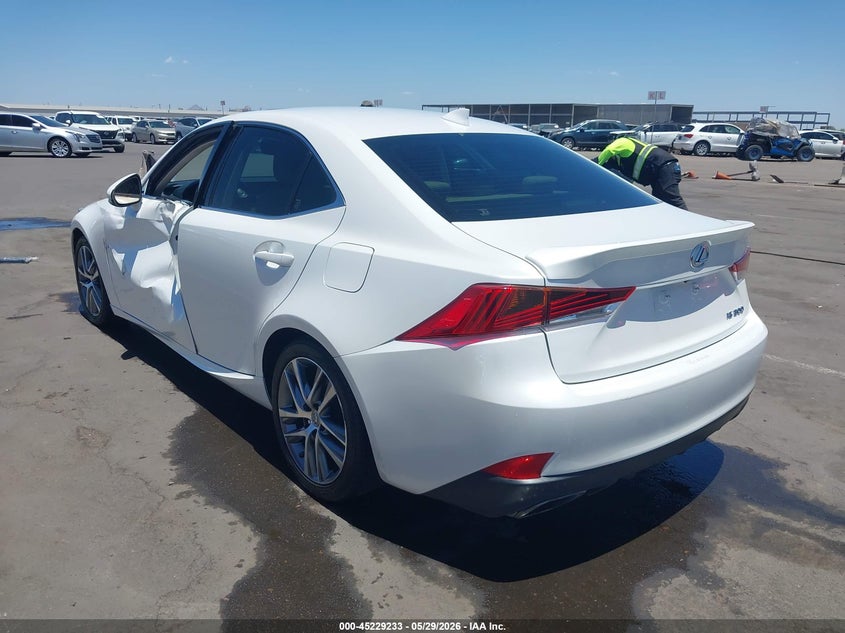 2018 Lexus Is VIN JTHBA1D24J5074869 IAAI salvage auction — LEFT & RIGHT, Salvage Title, sold $8,350 on 2026-07-14 (photo 3)