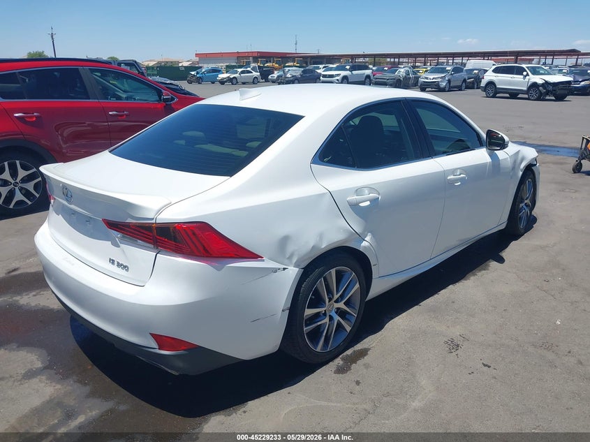 2018 Lexus Is VIN JTHBA1D24J5074869 IAAI salvage auction — LEFT & RIGHT, Salvage Title, sold $8,350 on 2026-07-14 (photo 4)