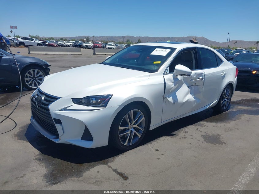 2018 Lexus Is VIN JTHBA1D24J5074869 IAAI salvage auction — LEFT & RIGHT, Salvage Title, sold $8,350 on 2026-07-14 (photo 6)