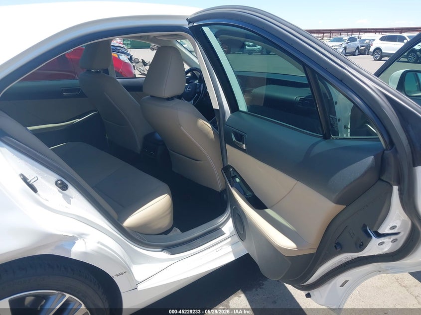 2018 Lexus Is VIN JTHBA1D24J5074869 IAAI salvage auction — LEFT & RIGHT, Salvage Title, sold $8,350 on 2026-07-14 (photo 8)