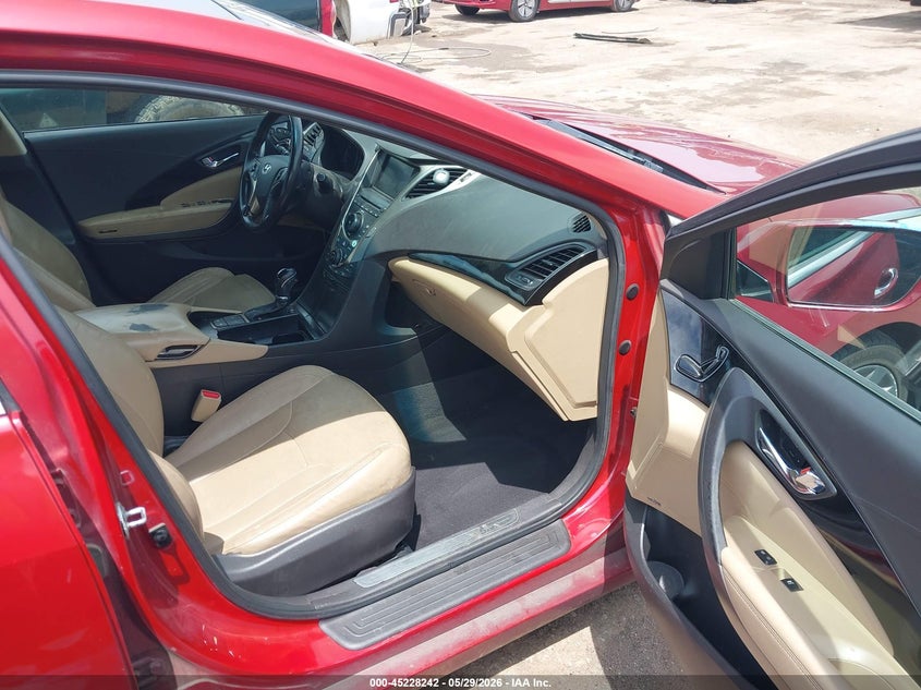 2012 Hyundai Azera VIN KMHFH4JG1CA163515 IAAI salvage auction — REAR END, Clear (Oklahoma), sold $1,000 on 2026-07-22 (photo 5)