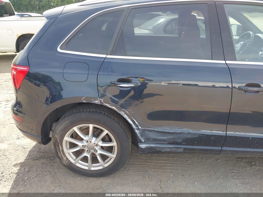 2011 Audi Q5 VIN WA1LFAFP4BA028297 IAAI salvage auction — NORMAL WEAR, Clear (Maryland), sold $875 on 2026-07-08 (photo 6)